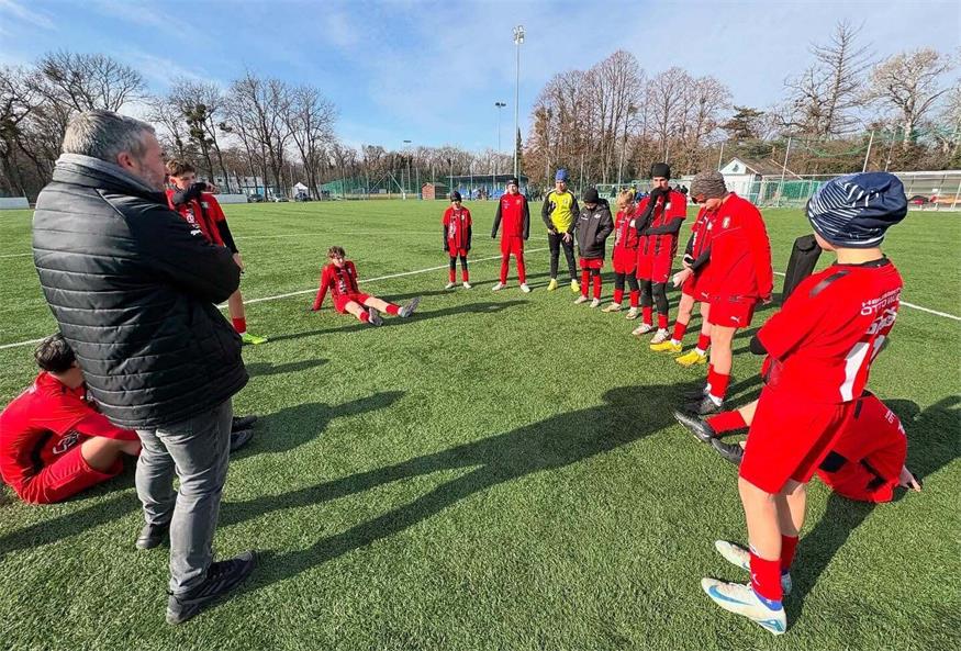 Tolle Erfahrung. Die U14-Youngsters aus Parndorf waren in Mosonmagyarovar im Einsatz.