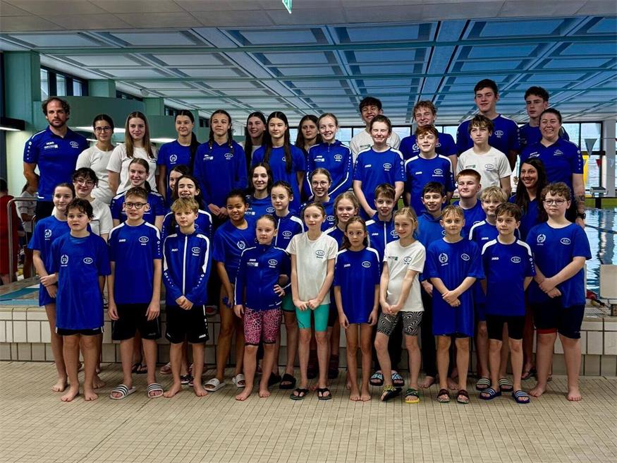 Topteam! Die Eisenstädter Schwimmunion räumte bei den Hallenlandesmeisterschaften so richtig ab.