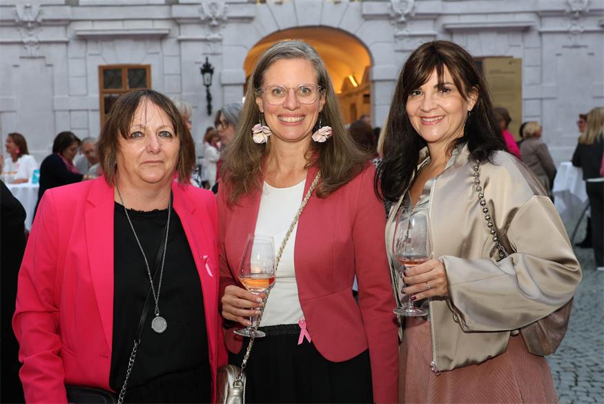 Trixi Wagner, Anja Haider Wallner und Caroline Kolonovits.