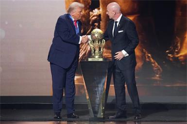 Trump und Infantino werden das Weltmeisterteam ehren