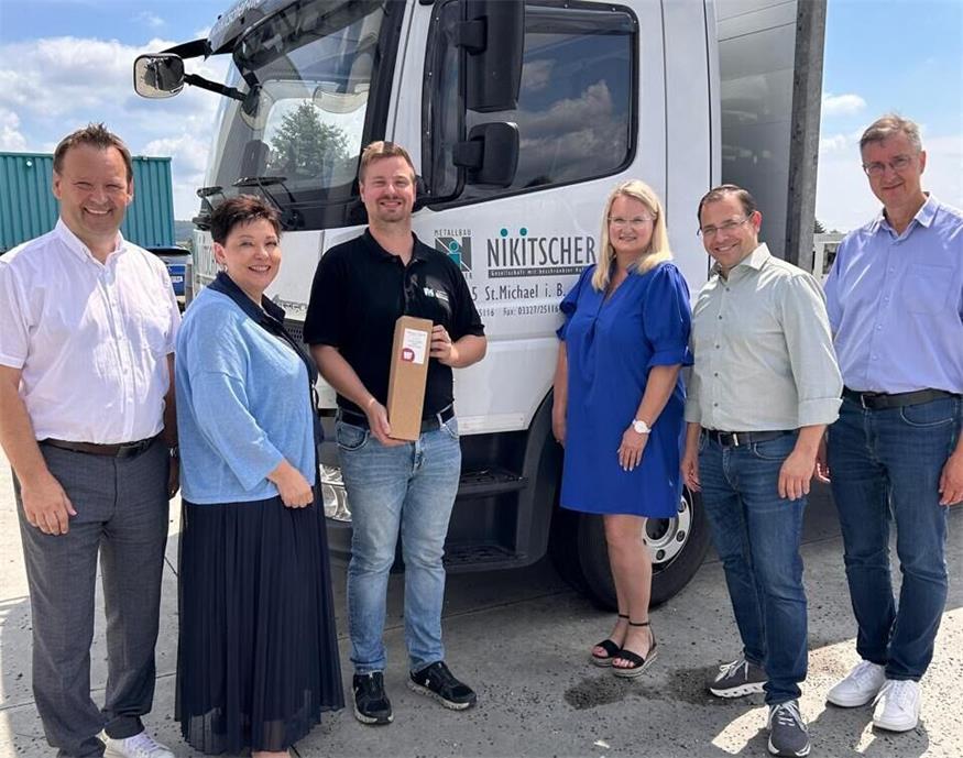 Ulf Schneller, Herta Walits-Guttmann, Florian Rodler, Monika Rodler, Andreas Wirth und Thomas Novoszel (v.l.).
