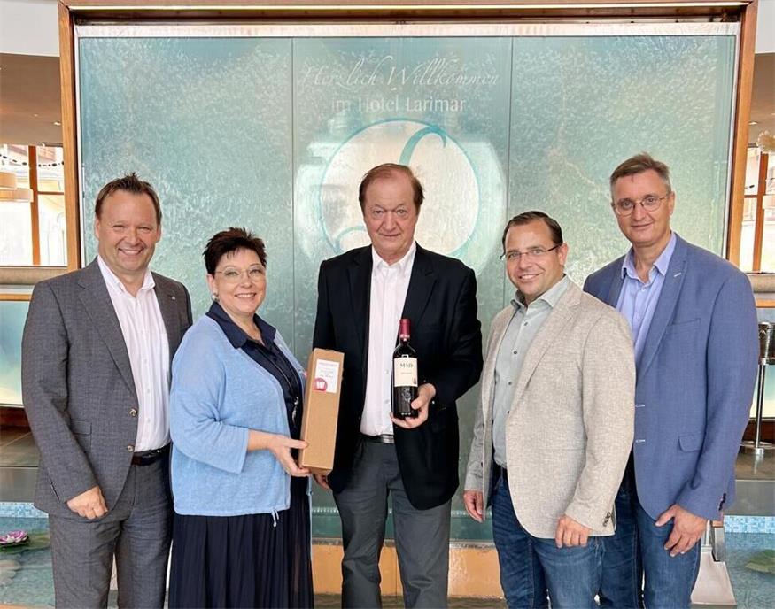 Ulf Schneller, Herta Walits-Guttmann, Johann Haberl, Andreas Wirth, Thomas Novoszel (v.l.).