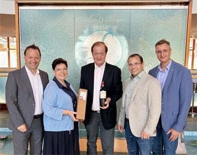 Ulf Schneller, Herta Walits-Guttmann, Johann Haberl, Andreas Wirth, Thomas Novoszel (v.l.).