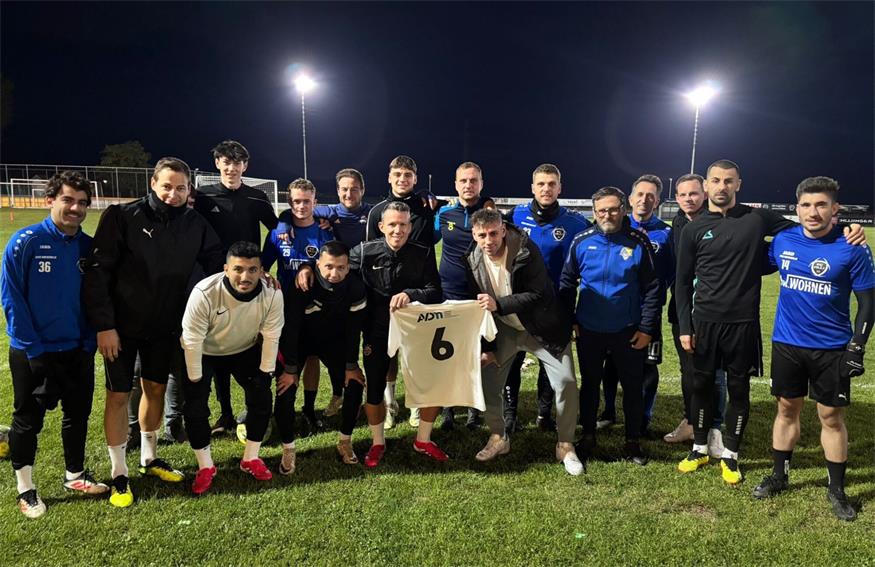 Unter der Woche sendeten die Jois-Kicker über Instagram Grüße an ihren Kameraden.