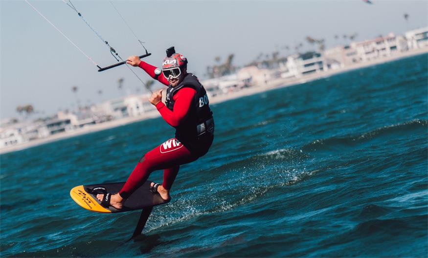Valentin Bontus zeigt sich vor der Formula Kite-Europameisterschaft zuversichtlich.  