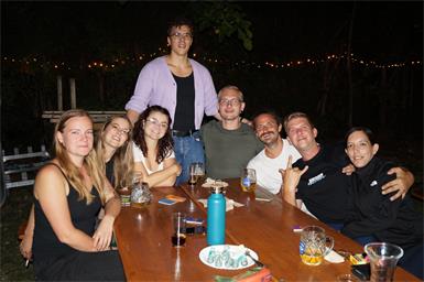 Vanessa, Janine, Kerstin, Lukas, Dominik, Lukas, Roman und Sabrina.