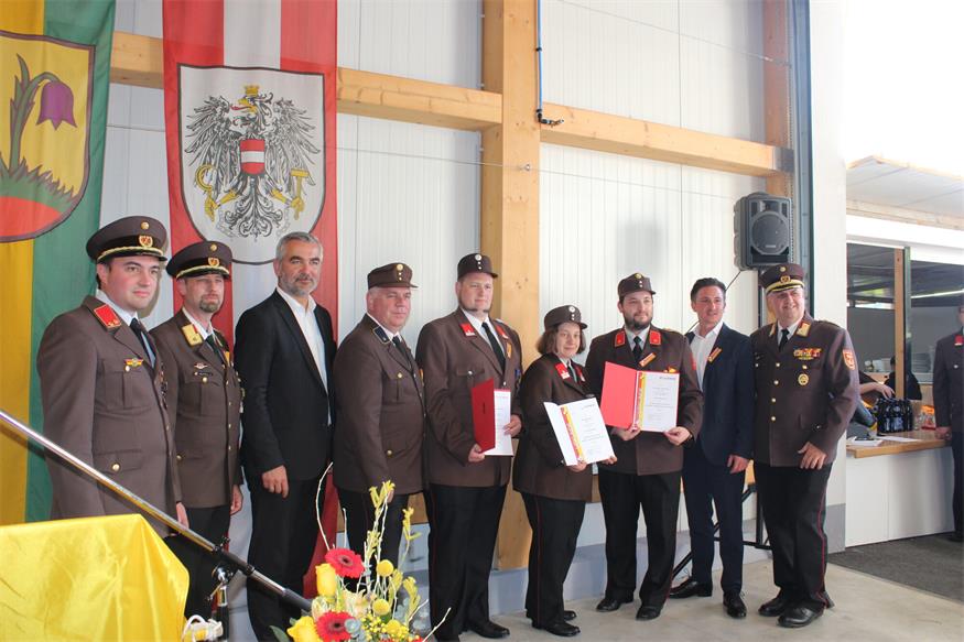 Jubiläum in Kalkgruben: 100+1 Jahre Freiwillige Feuerwehr gewürdigt