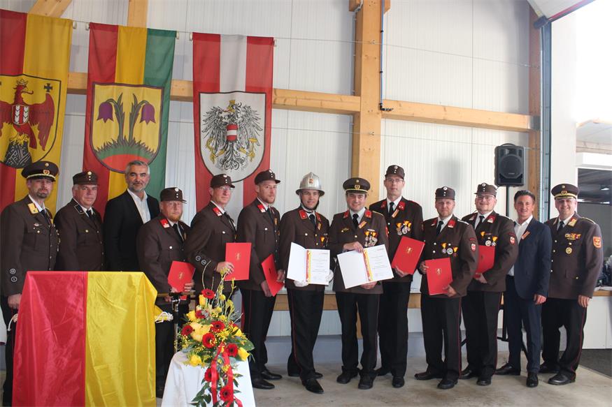 Jubiläum in Kalkgruben: 100+1 Jahre Freiwillige Feuerwehr gewürdigt