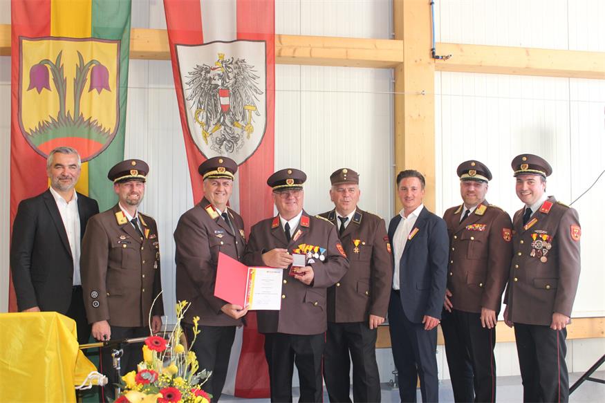 Jubiläum in Kalkgruben: 100+1 Jahre Freiwillige Feuerwehr gewürdigt