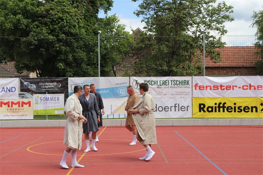 Akrobatisch: Schauturnen der „Sportunion Neudörfl Sektion Gymnastik“