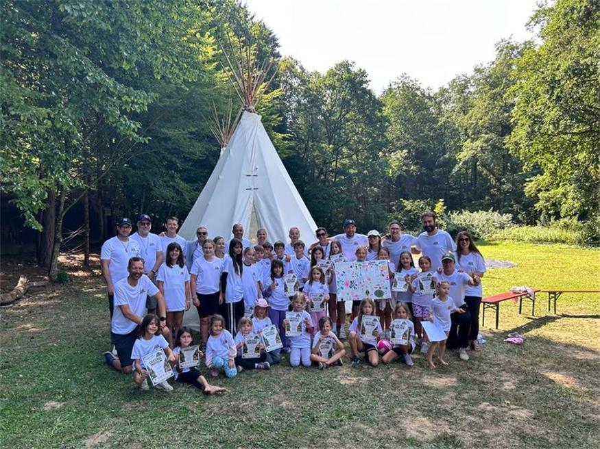 Viel los beim Kinderzeltlager der Naturfreunde Stinatz.