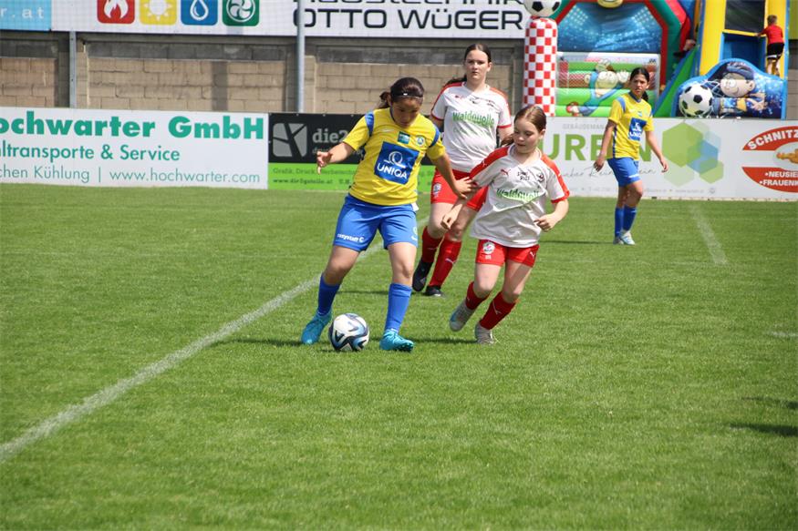 Oberloisdorfs Mädls in Parndorf erst im Halbfinale gestoppt