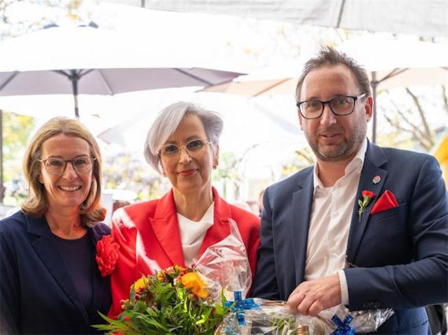 Ministerin beging Staatsfeiertag in Ollersdorf
