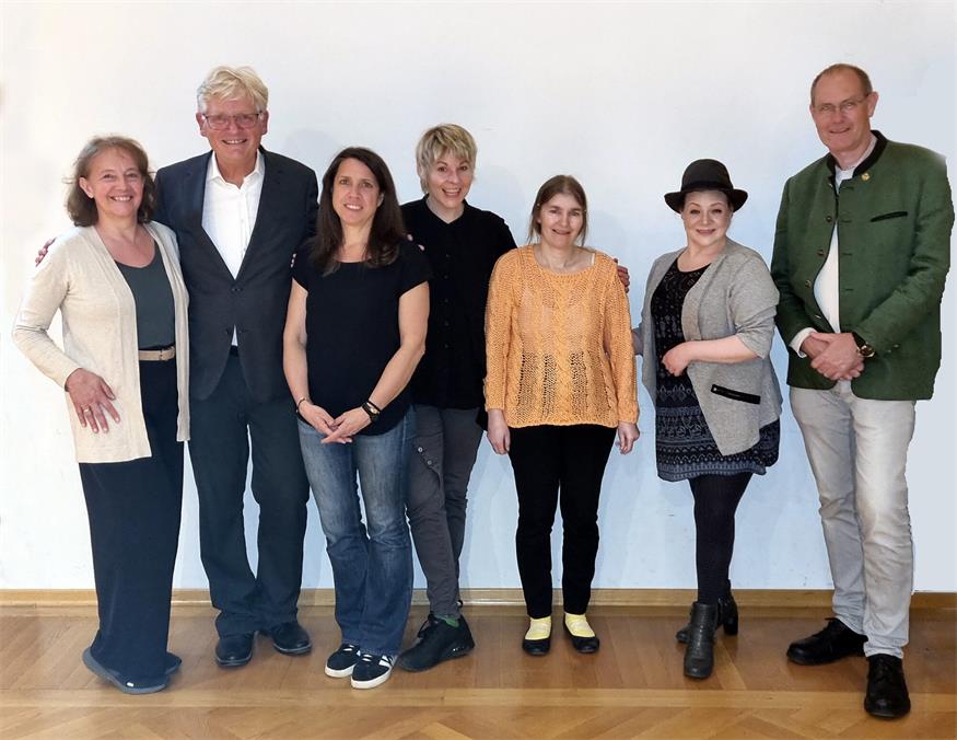 V.l.n.r.: Helga Kuzmits, Gerhard Blaboll, Birgit Prochazka, Andrea Schlor, Angelika Habsburg, Saskia Fanta und Andreas Habsburg.
