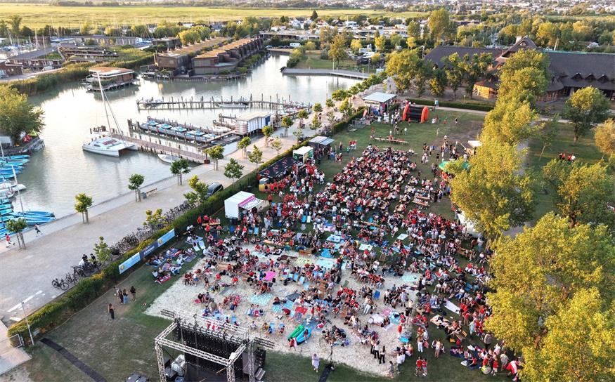 WM-Public-Viewing im Strandbad Neusiedl am See 