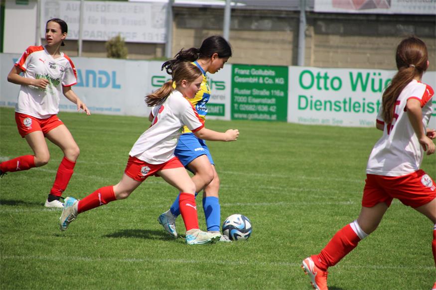 Oberloisdorfs Mädls in Parndorf erst im Halbfinale gestoppt