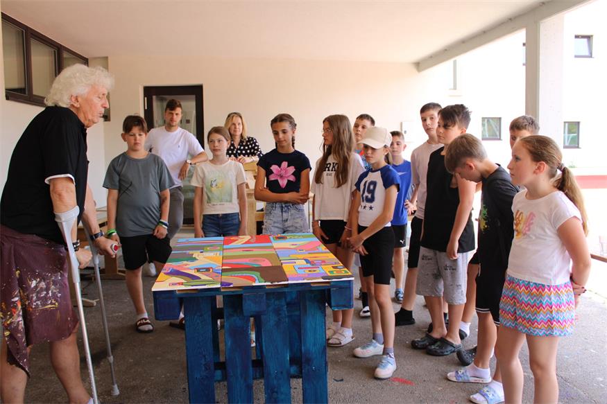 Hundertwasserflair in der Mittelschule Oberpullendorf