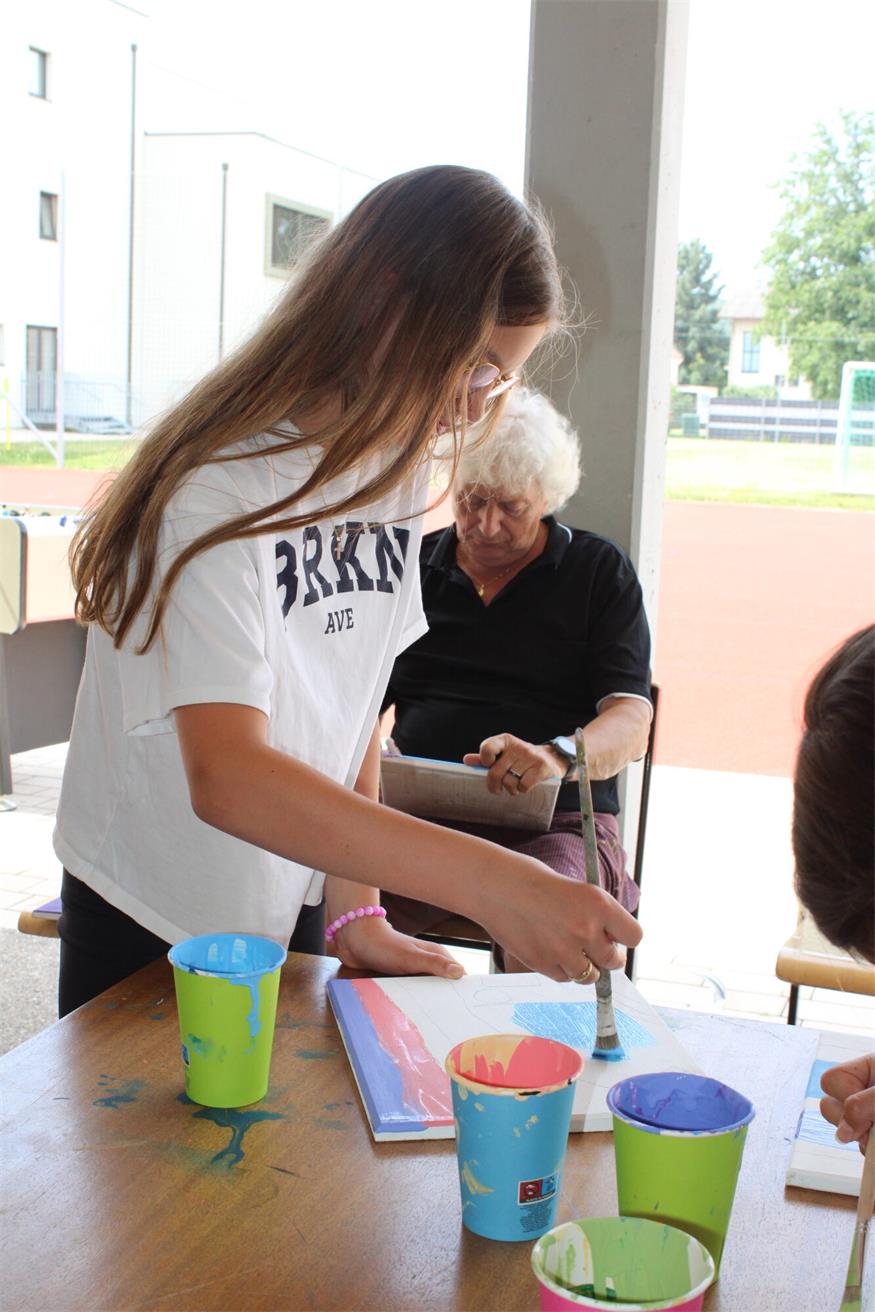 Hundertwasserflair in der Mittelschule Oberpullendorf