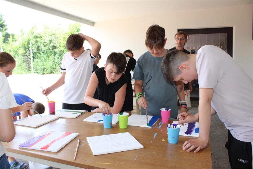 Hundertwasserflair in der Mittelschule Oberpullendorf