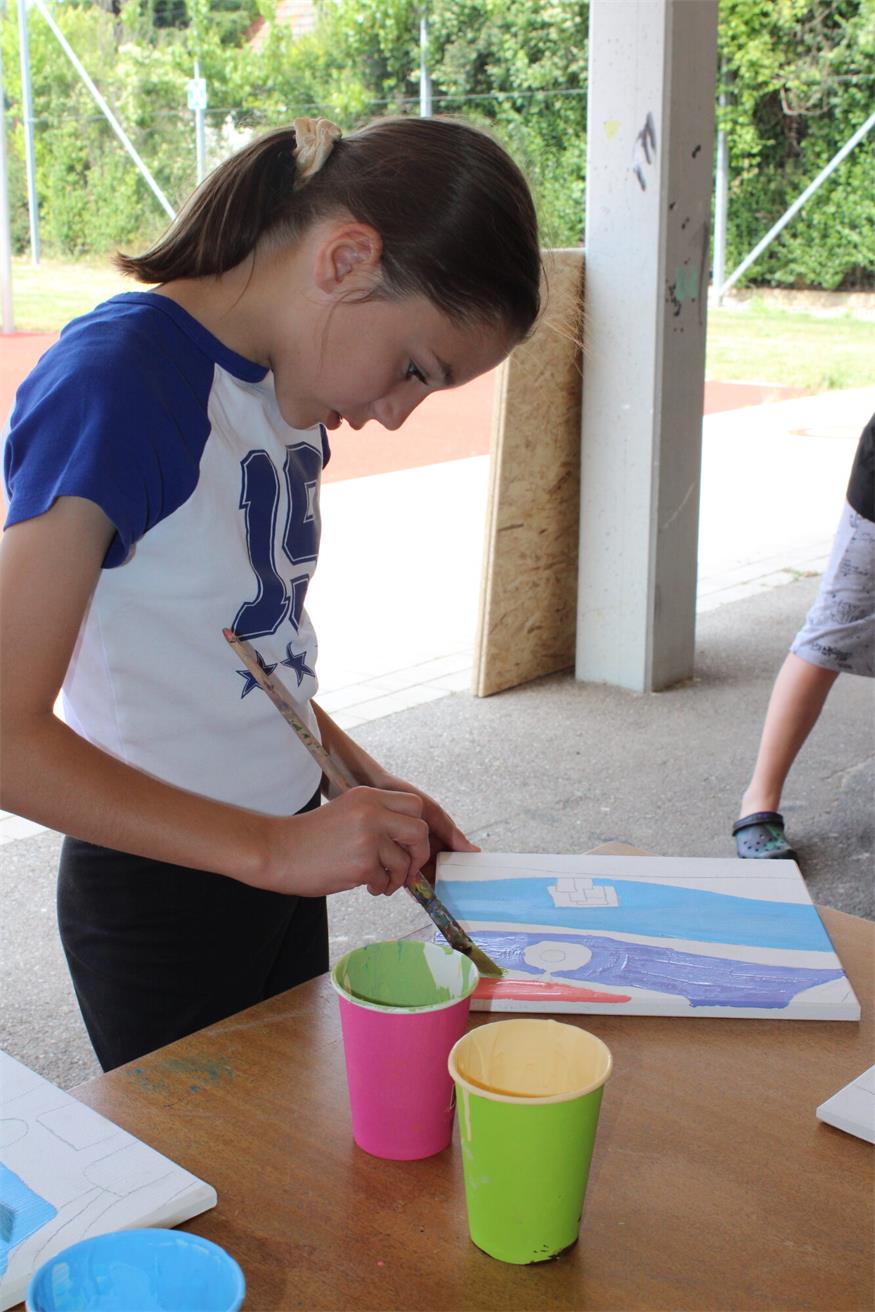 Hundertwasserflair in der Mittelschule Oberpullendorf