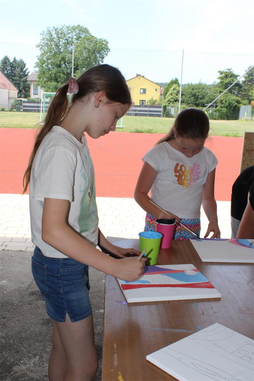 Hundertwasserflair in der Mittelschule Oberpullendorf
