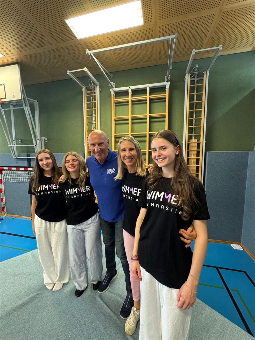 Wimmer Gymnasium ist Simply Strong Partnerschule