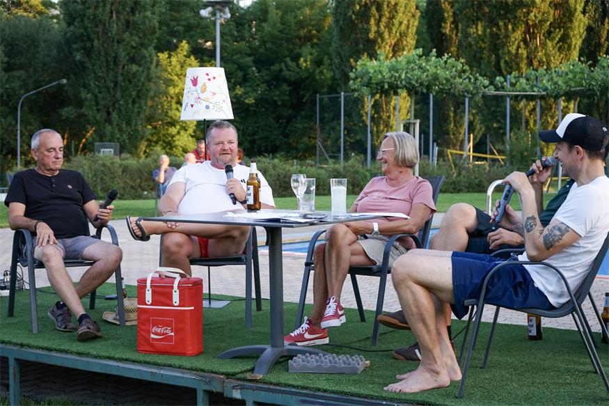 „Redsölich“: Mattersburger Stadtgespräche im Freibad