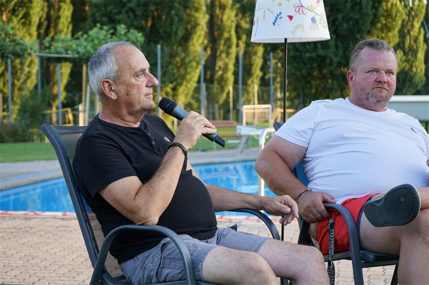 „Redsölich“: Mattersburger Stadtgespräche im Freibad