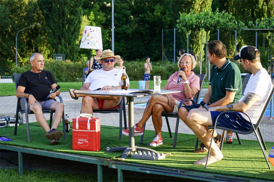 „Redsölich“: Mattersburger Stadtgespräche im Freibad