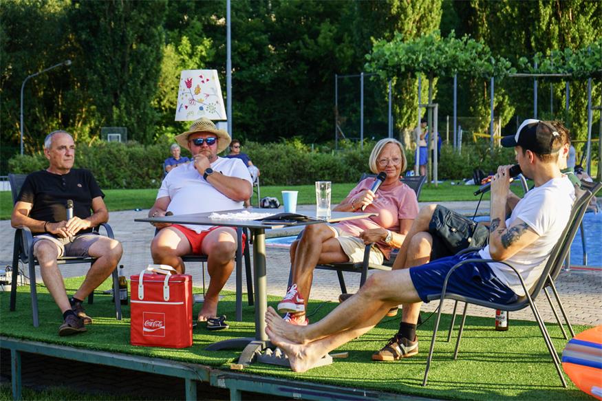 „Redsölich“: Mattersburger Stadtgespräche im Freibad