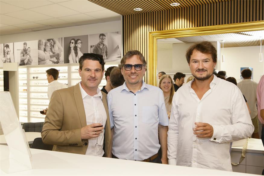 Optiker Nechansky lud zur Eröffnungsfeier des neuen Standortes