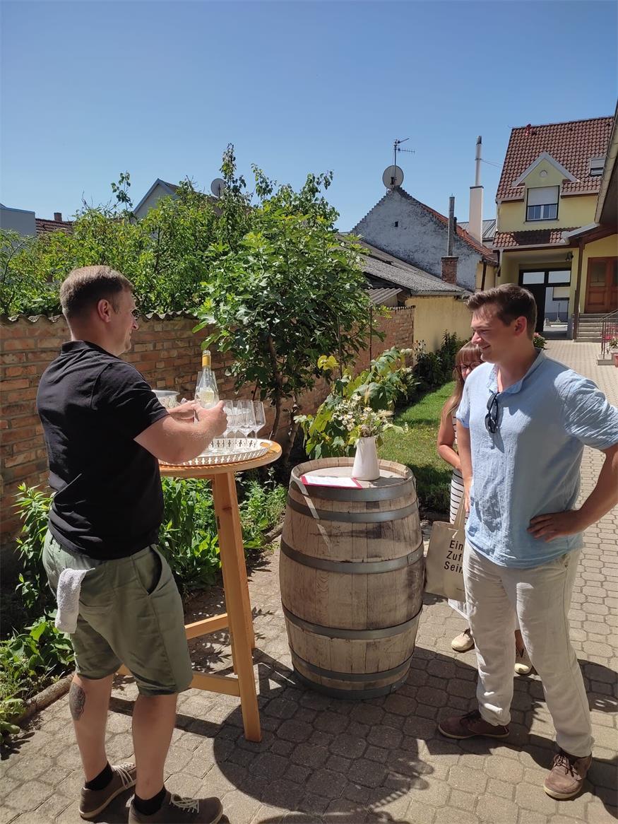 Weiden am See: Erstes „Wein & Genuss Popup“ beim Weingut Habersack