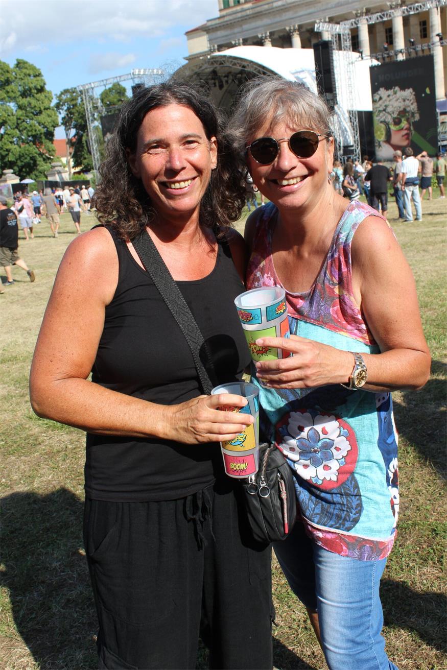 Perfekter Festivalstart im Schlosspark: Butterfly dance!