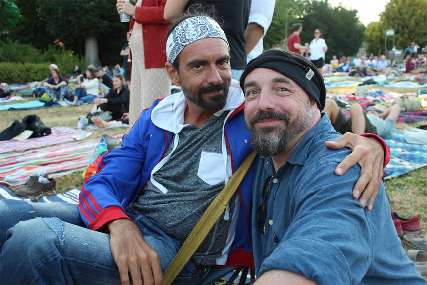 Perfekter Festivalstart im Schlosspark: Butterfly dance!