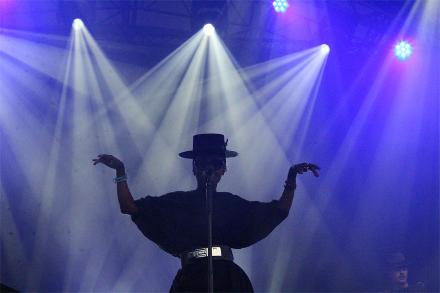 Perfekter Festivalstart im Schlosspark: Butterfly dance!