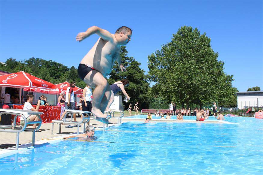 Premiere für Special Olympics-Schwimmbewerb in Oberpullendorf