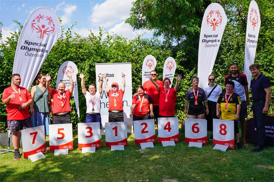 Premiere für Special Olympics-Schwimmbewerb in Oberpullendorf