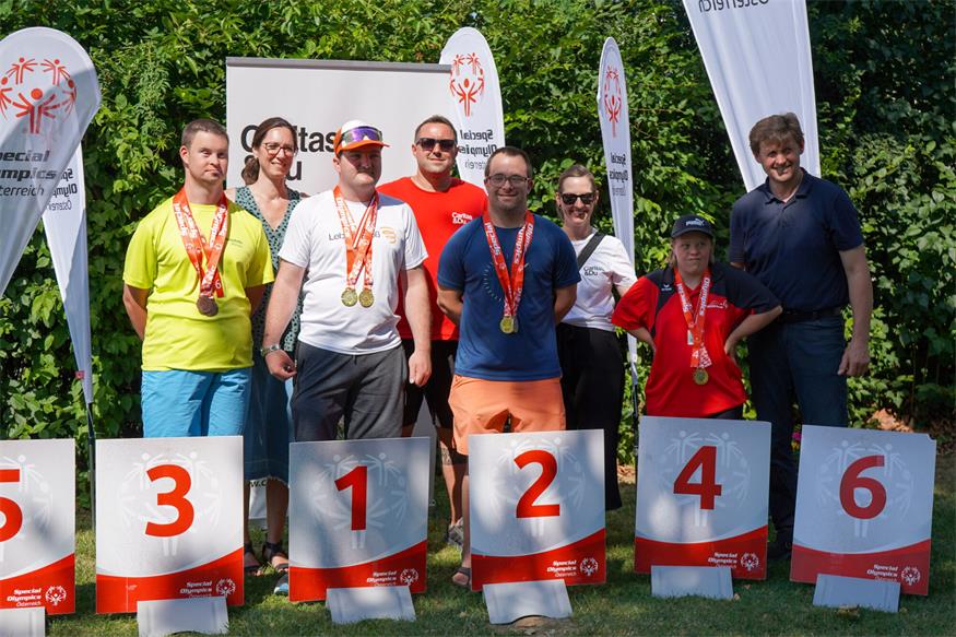 Premiere für Special Olympics-Schwimmbewerb in Oberpullendorf