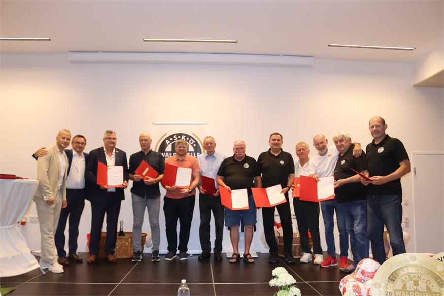 100 Jahre im Zeichen des runden Leders in Kobersdorf