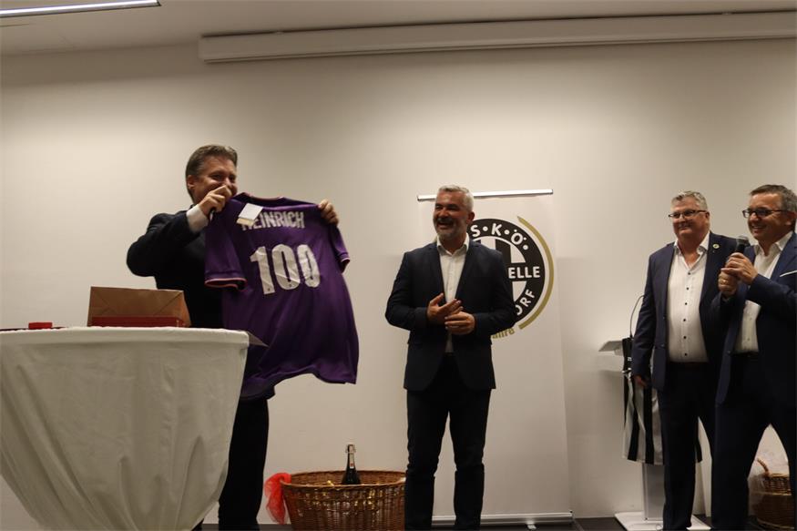 100 Jahre im Zeichen des runden Leders in Kobersdorf