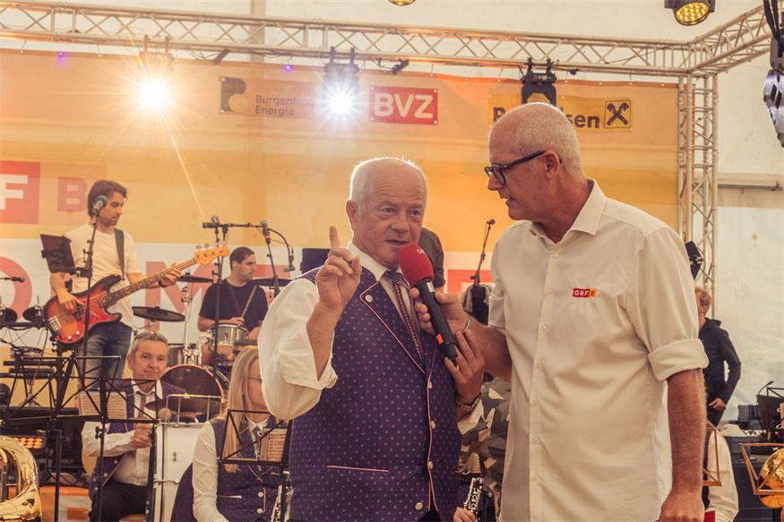 ORF Sommerfest machte Halt in Podersdorf
