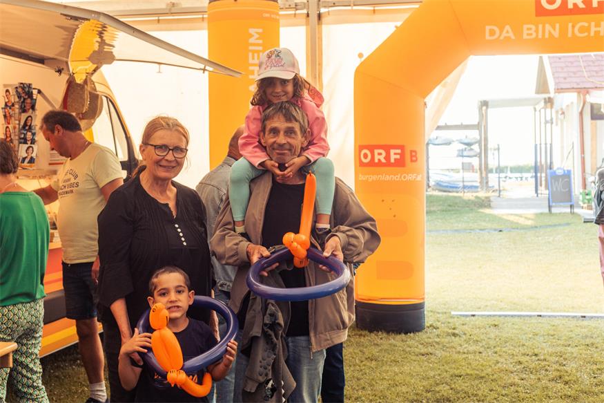 ORF Sommerfest machte Halt in Podersdorf