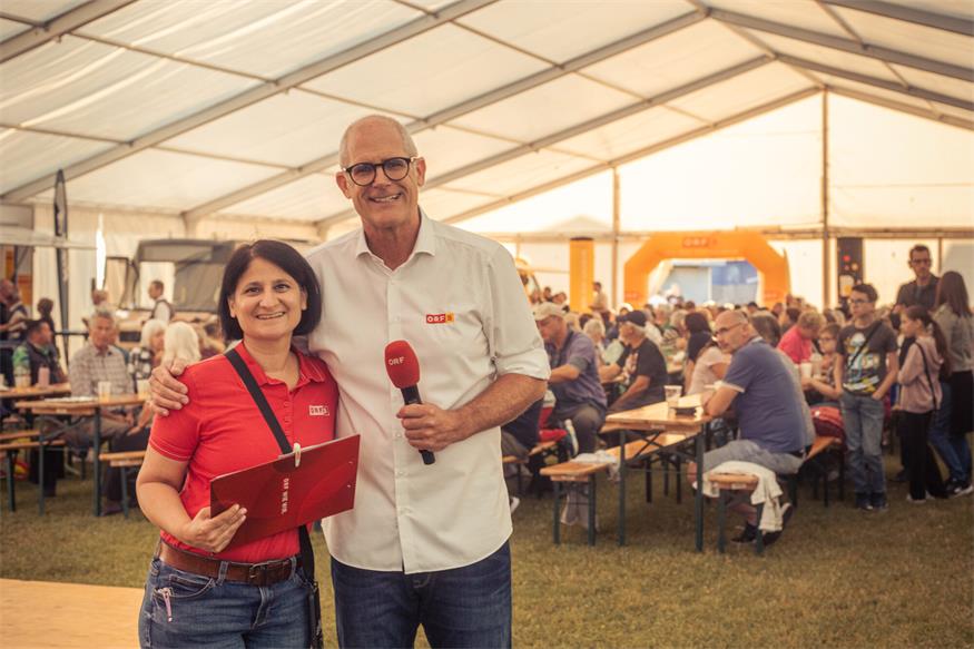 ORF Sommerfest machte Halt in Podersdorf