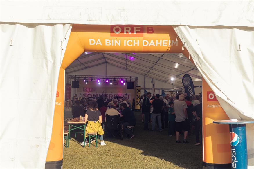 ORF Sommerfest machte Halt in Podersdorf