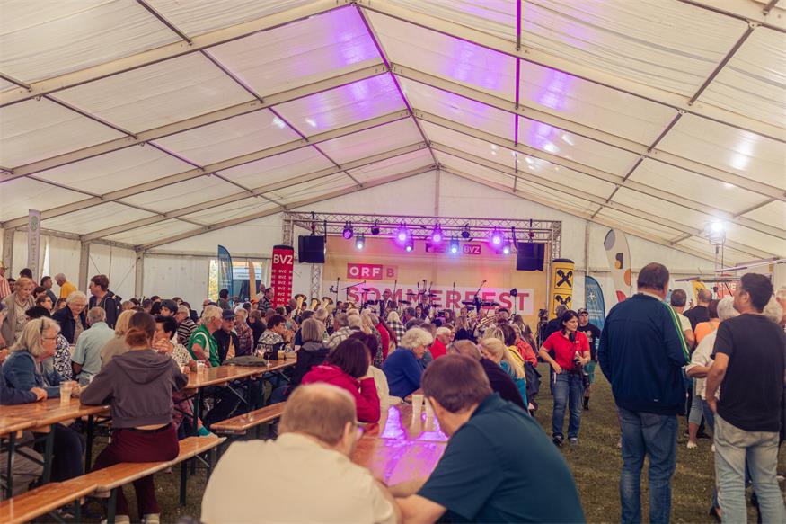 ORF Sommerfest machte Halt in Podersdorf