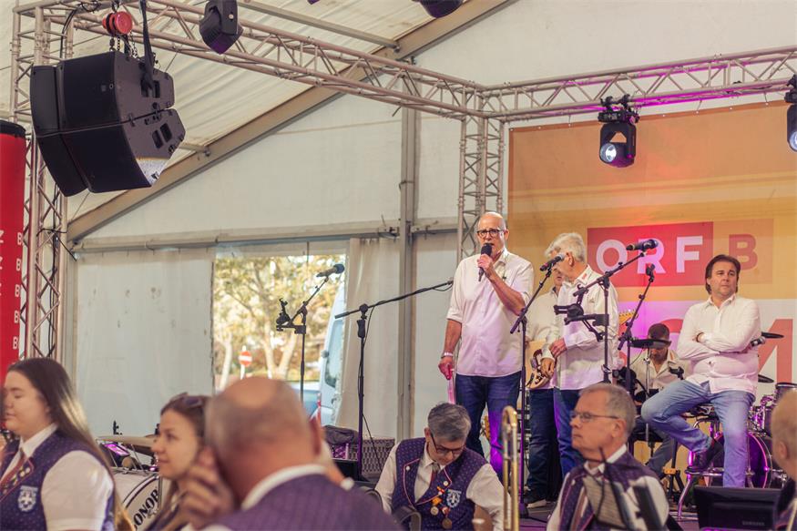 ORF Sommerfest machte Halt in Podersdorf