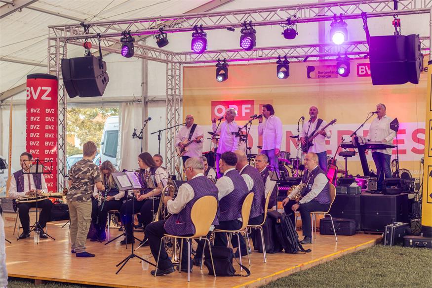 ORF Sommerfest machte Halt in Podersdorf