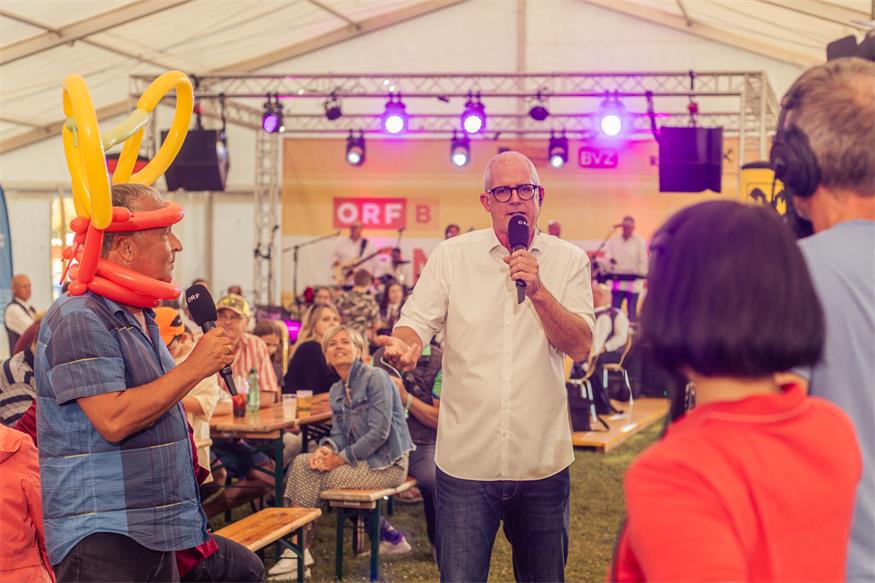 ORF Sommerfest machte Halt in Podersdorf