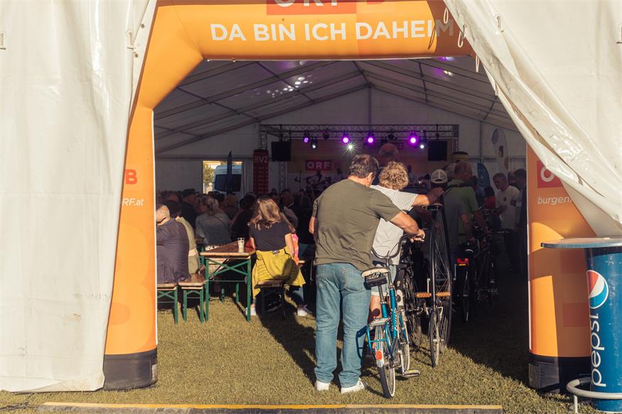 ORF Sommerfest machte Halt in Podersdorf