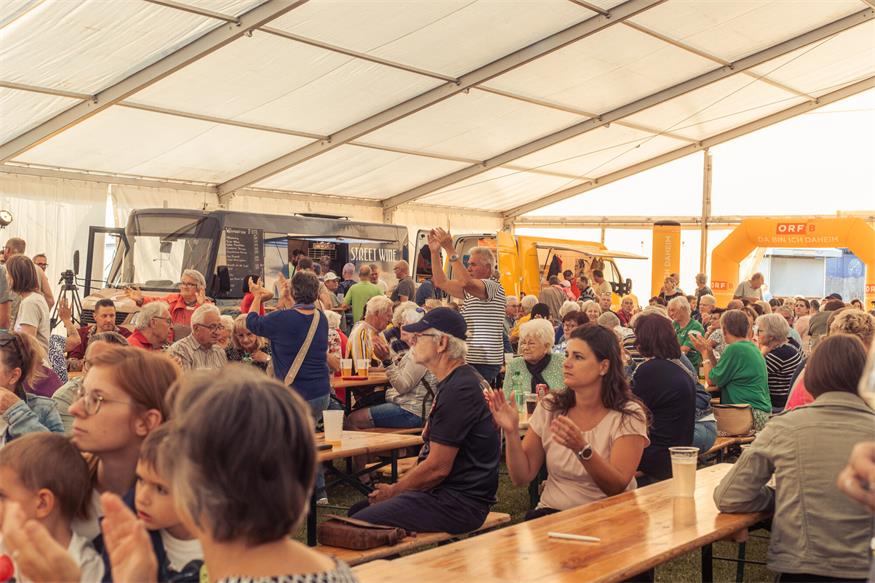 ORF Sommerfest machte Halt in Podersdorf